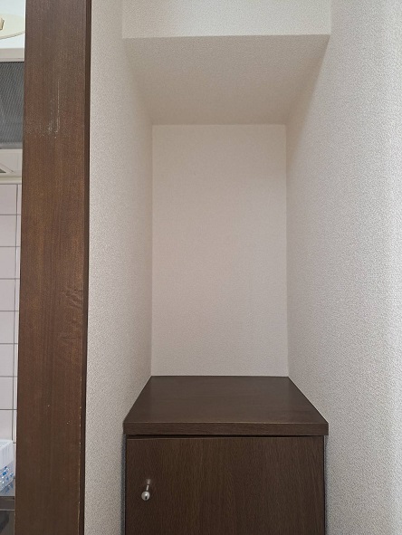 靴箱うえ