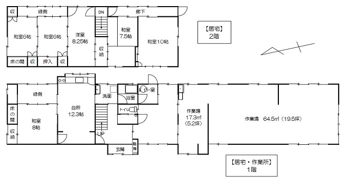 居宅作業場